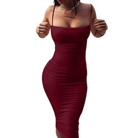Vestido de Tirantes, Vestido de Banda de Seda de Leche