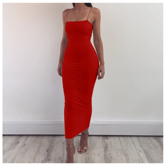Vestido de Tirantes, Vestido de Banda de Seda de Leche